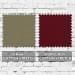 Khaki-Burgundy Cotton Spandex Swatches