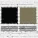 Black-Khaki Cotton Spandex Swatches