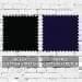 Black-Purple Cotton Spandex Swatches