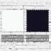 White-Navy Cotton Spandex Swatches