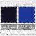 Navy-Royal Blue Cotton Spandex Swatches