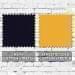 Navy-Athletic Gold Cotton Spandex Swatches