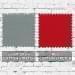 Light Gray-Red Cotton Spandex Swatches