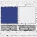 Royal Blue-White Cotton Twill Swatches
