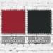 Red-Black Cotton Twill Swatches
