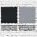 Black-Light Gray Cotton Twill Swatches