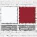 White-Red Cotton Twill Swatches