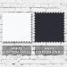 White-Navy Cotton Twill Swatches White-Navy Cotton Twill Swatches