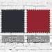 Navy-Red Cotton Twill Swatches