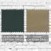 Hunter Green-Khaki Cotton Twill Swatches