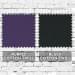 Purple-Black Cotton Twill Swatches