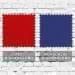 Red-Royal Blue Pro Knit Velcro Skate Hat, Swatch
