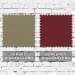 Khaki-Burgundy Pro Knit Velcro Flat Brim, Swatch