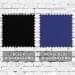 Black-Royal Blue Pro Knit Leather Flat Brim, Swatch