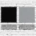 Black-Light Gray Pro Knit Leather Flat Brim, Swatch
