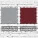 Light Gray-Burgundy Pro Knit Velcro Flat Brim, Swatch