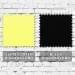 Safety Green-Black Pro Knit Self Strap Dad Cap, Swatch