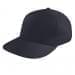 Stock Black Five Panel Chino Snapback