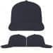 Stock Black Five Panel Chino Snapback Virtual Image