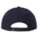 Stock Navy Five Panel Chino Snapback Back Image