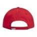 Stock Red Lowstyle Chino Velcro Strap Back Image