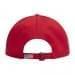 Stock Red Unstructured Chino Slide Buckle Back Image