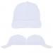 Stock White Unstructured Chino Slide Buckle Virtual Image