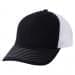 Stock Black / White Meshback Snapback