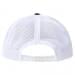 Stock Navy / White Meshback Snapback Back Image