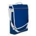 USA Made Nylon Poly Laptop Bags, Royal Blue-White, LHCBA29A04