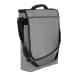 USA Made Nylon Poly Laptop Bags, Grey-Black, LHCBA29A1R