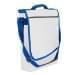 USA Made Nylon Poly Laptop Bags, White-Royal Blue, LHCBA29A33