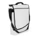 USA Made Nylon Poly Laptop Bags, White-Black, LHCBA29A3R