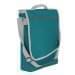 USA Made Nylon Poly Laptop Bags, Turquoise-Grey, LHCBA29A9U
