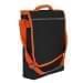 USA Made Nylon Poly Laptop Bags, Black-Orange, LHCBA29AO0