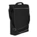 USA Made Nylon Poly Laptop Bags, Black-Black, LHCBA29AOR