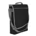 USA Made Nylon Poly Laptop Bags, Black-Graphite, LHCBA29AOT