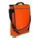 USA Made Nylon Poly Laptop Bags, Orange-Black, LHCBA29AXR
