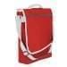 USA Made Nylon Poly Laptop Bags, Red-White, LHCBA29AZ4