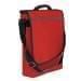 USA Made Nylon Poly Laptop Bags, Red-Black, LHCBA29AZR