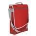 USA Made Nylon Poly Laptop Bags, Red-Grey, LHCBA29AZU