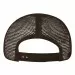 Olive-Black Camo/Mesh Snapback 5 Panel BACK Image