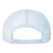 Light Blue-Light Blue Eyelets Mesh Back Velcro Prostyle, Back Image