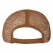 Brown RealTree/Mesh Velcro Skate Cap BACK Image