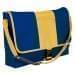 USA Made Nylon Poly Dad Shoulder Bags, Royal Blue-Gold, OHEDA19A0Q