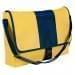 USA Made Nylon Poly Dad Shoulder Bags, Gold-Navy, OHEDA19A4I