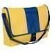 USA Made Nylon Poly Dad Shoulder Bags, Gold-Royal Blue, OHEDA19A4M