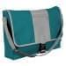 USA Made Nylon Poly Dad Shoulder Bags, Turquoise-Grey, OHEDA19A9N