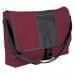 USA Made Nylon Poly Dad Shoulder Bags, Burgundy-Graphite, OHEDA19AQF
