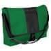 USA Made Nylon Poly Dad Shoulder Bags, Kelly Green-Black, OHEDA19ATC